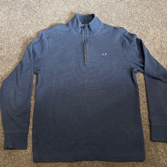 Vineyard Vines Saltwater Quarter Zip Size Small - Picture 2 of 2